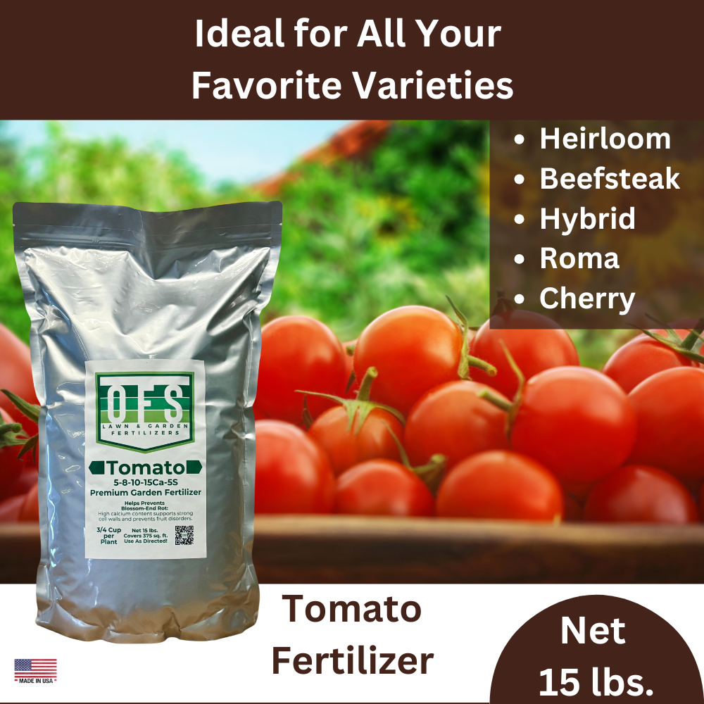 best fertilizer for flowering tomato plants Tomato Fertilizer 15 lbs. – OFS Lawn and Garden Fertilizers